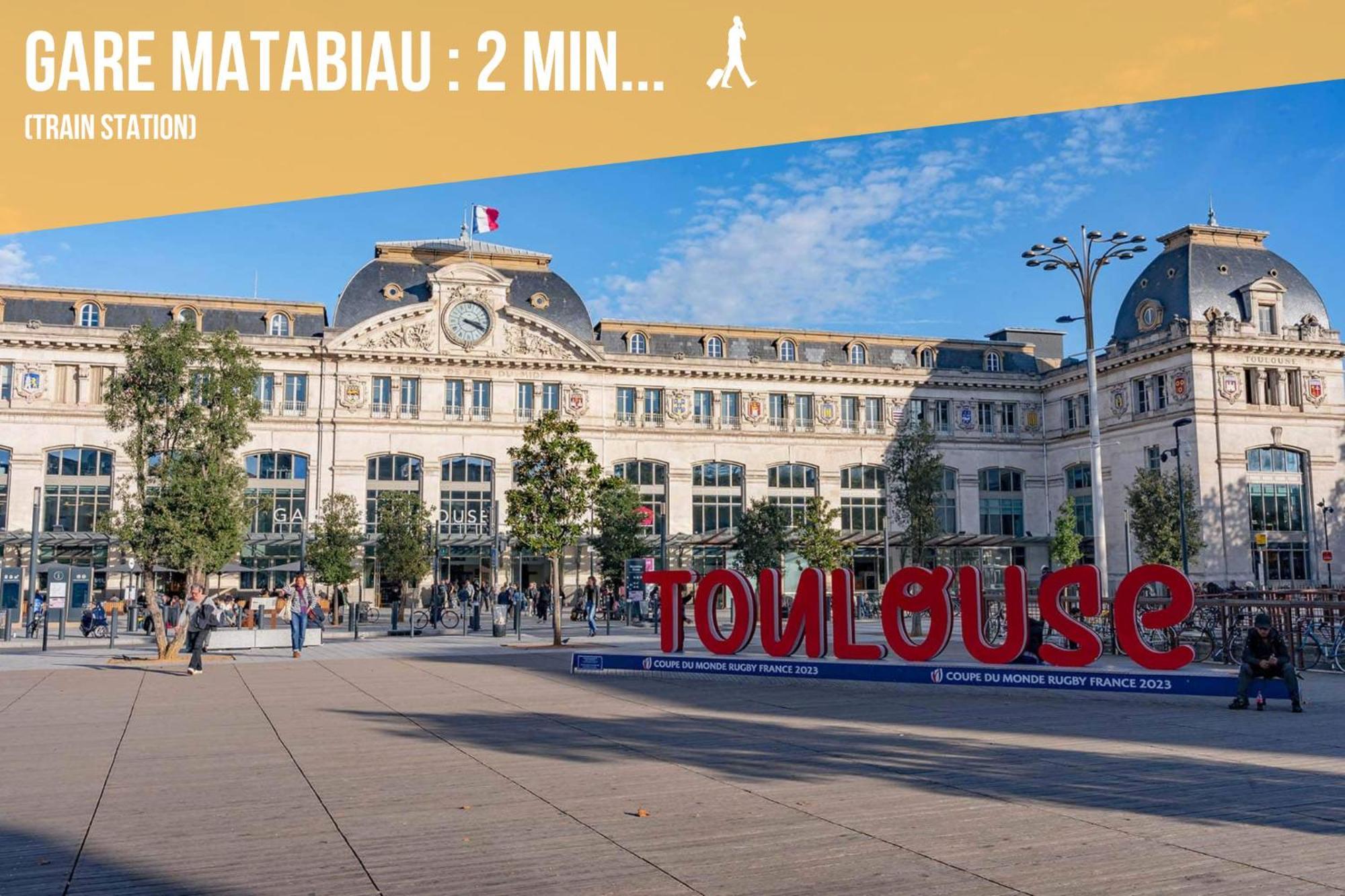 Appartement Moderne - Centre - Gare Matabiau