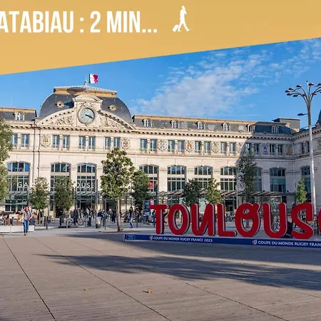 Appartement Moderne - Centre - Gare Matabiau à Toulouse Extérieur photo
